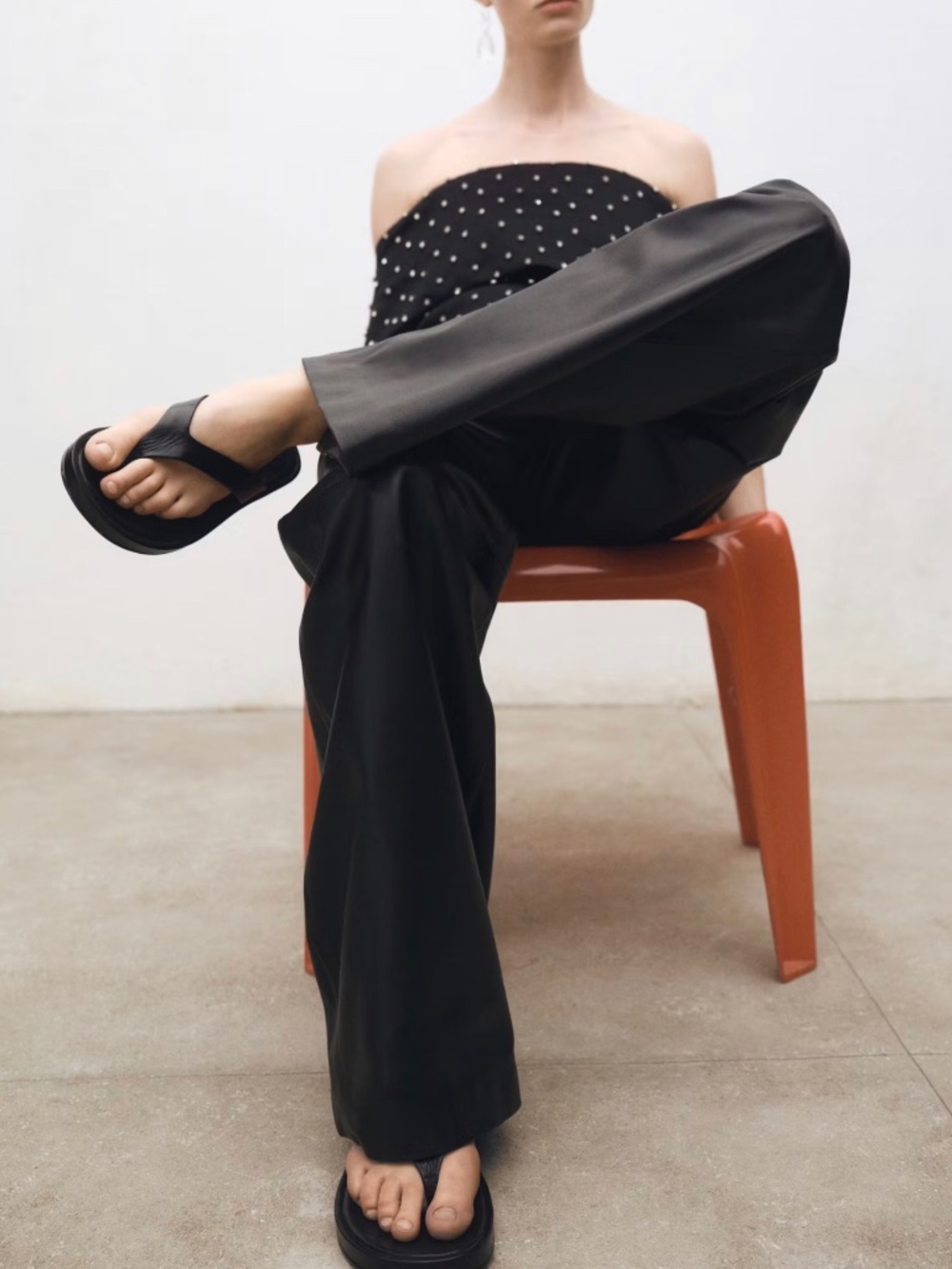 Leather sandals